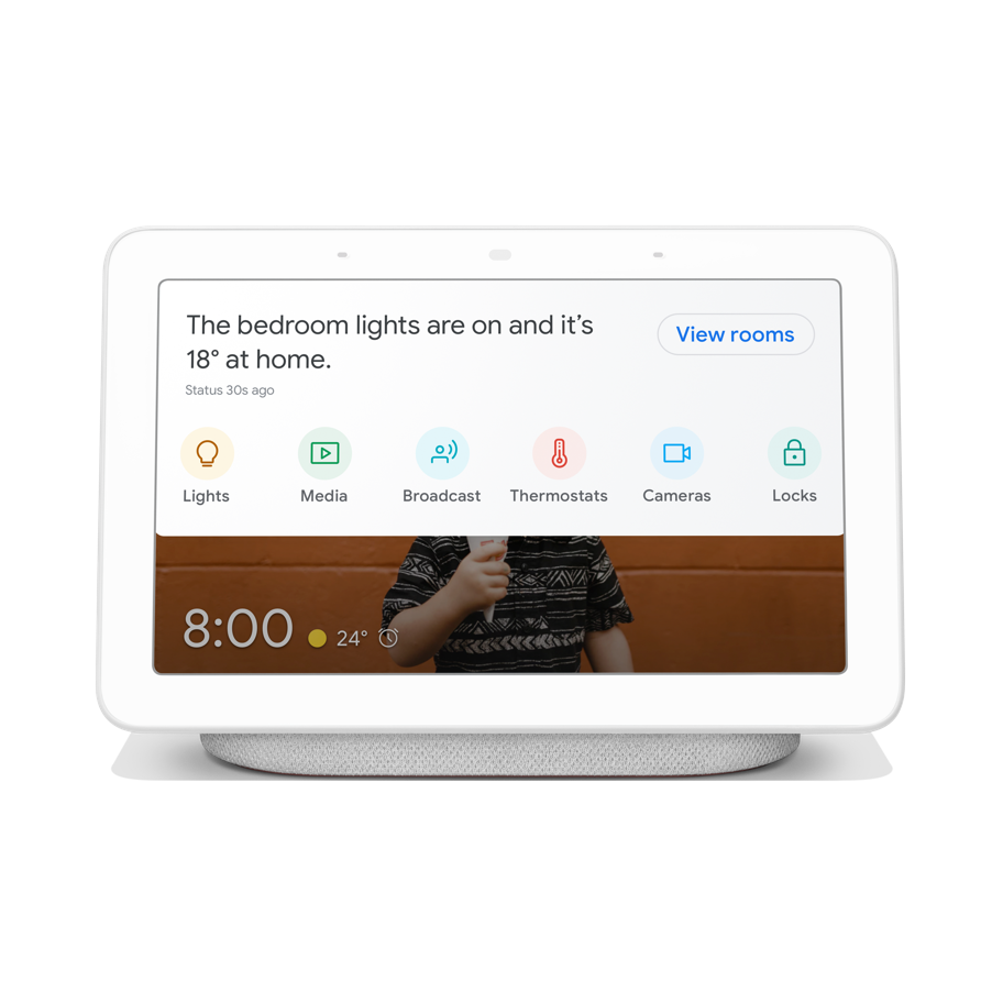 Google Nest Hub Chalk