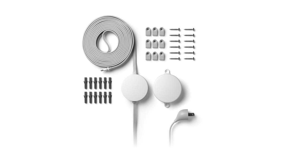 Nest Cam IQ Outdoor Weatherproof Power Adapter